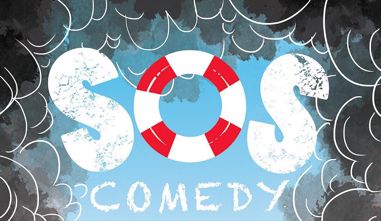 SOS Comedy's poster.